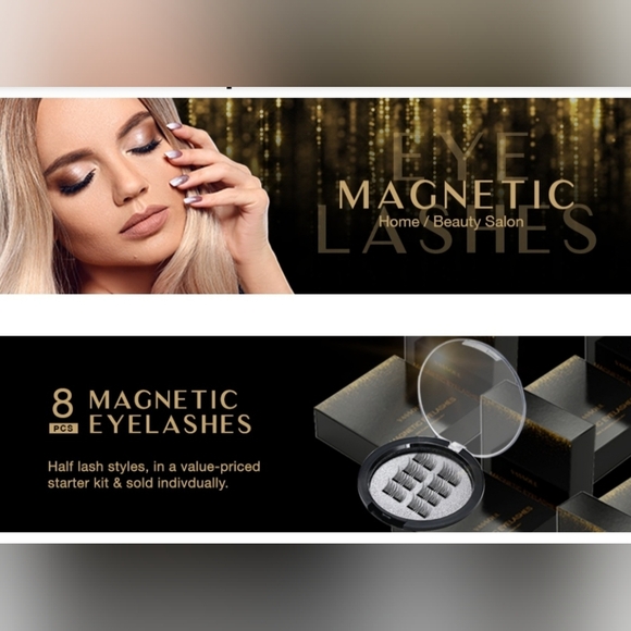 Vassoul Magnetic Eyelashes with Applicator - Picture 1 of 6